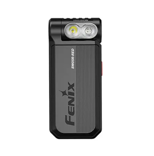 Фонарь ручной Fenix SW05R-RED LED 150лм (Черный) - фото 4