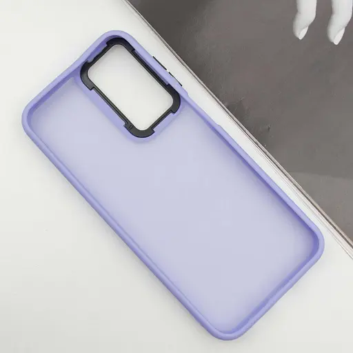 Чохол TPU+PC Lyon Frosted для Samsung Galaxy A24 4G Purple - фото 3