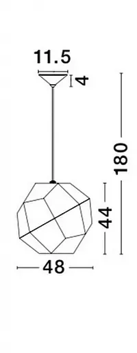 Світильник підвісний FOGGIA Nova Luce 82148748 - фото 5