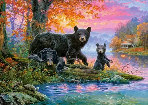 Пазл Castorland Место для рыбалки 1000 эл. (C-104727) - фото 2