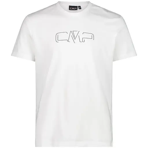 Футболка CMP Man T-Shirt Logo White XL (1097-32D8147P-05XL 52)