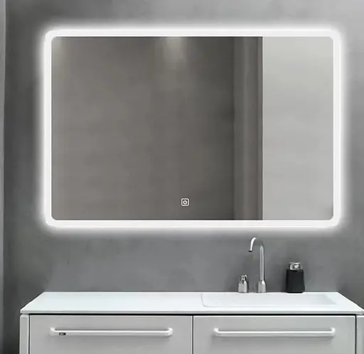 Дзеркало Dusel DE-M3011 75x120 см Сенсорне включення + підігрів, Білий - фото 4