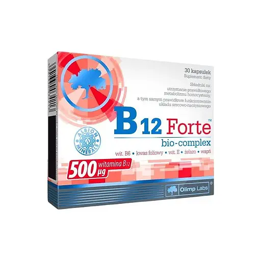 Вітаміни та мінерали Olimp B12 Forte Bio-Complex 30 капсул