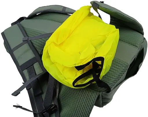 Спортивный рюкзак с дождевиком 17,5L зеленый ASCE sum0028842 - фото 9