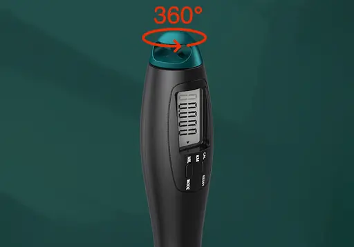 Скоростная скакалка со счетчиком EasyFit черный-зеленый (EF-1916-GN) - фото 3