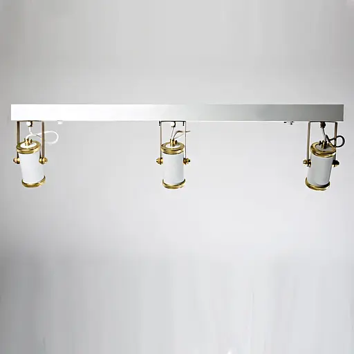 Люстра стельова 2Spots, PikArt арт. 28056 Золотий/білий - фото 1