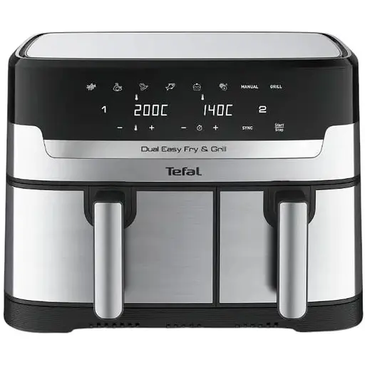 Мультипечь Tefal Dual Easy Fry&Grill Air Fryer EY905D10