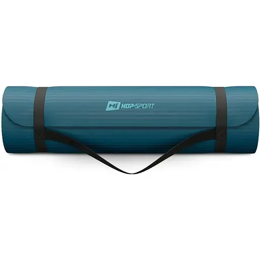 Коврик для йоги Hop-Sport HS-NB016GM NBR 1,5см темний морський - фото 8