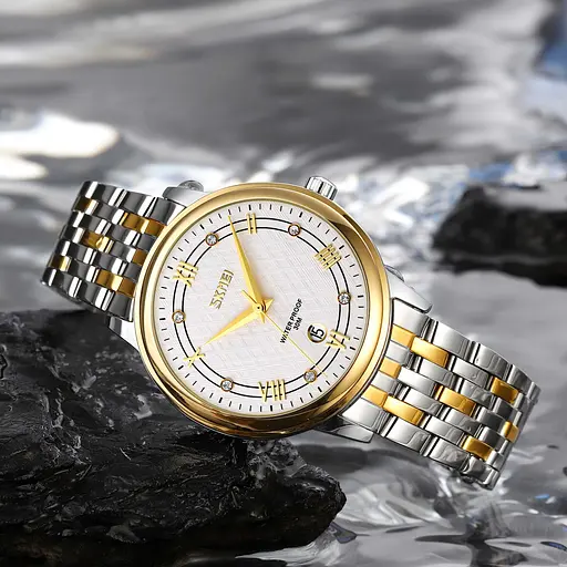 Годинник наручний жіночий 9272TGDSI-S Gold/Silver-Silver Lady Skmei acs0029816 - фото 3