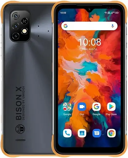 Захищений смартфон Umidigi Bison X10 4/64GB 6 150мАг Yellow - фото 1