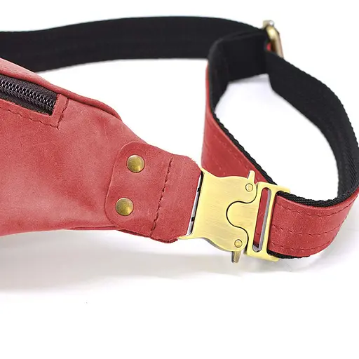 Жіноча шкіряна сумка-бананка Tarwa 31х11х2 см sum0026370 - фото 5