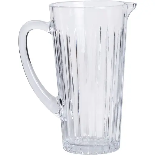 Набор Yiwu кувшин и 6 стаканов из толстого стекла, прозрачный Yiwu HP-19-5. - фото 4