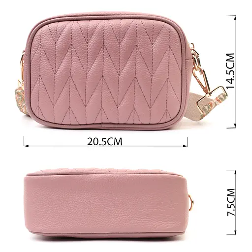 Кожаная женская сумка Vintage 20.5х14.5х7.5 см sum0026566 - фото 3