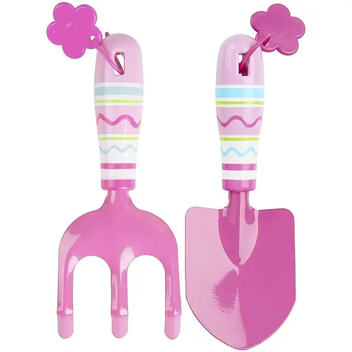 Набор Melissa & Doug Цветочки культиватор и лопатка металлические (MD6282)