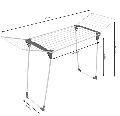 Сушилка для белья напольная Casa Si Orion Full 20m White (CS92246C04) (DAS302398) - фото 3