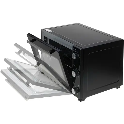 Електрична піч Adler AD 6025 1500Вт/ 35л /електроплита/ механічне керування/чорна - фото 6