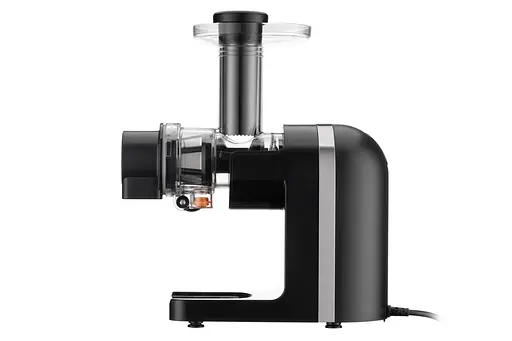 ARDESTO Соковитискач шнековий 200Вт, чаша-0.6л, макуха-0.7л, пластик/метал, чорно-сріблястий - фото 8