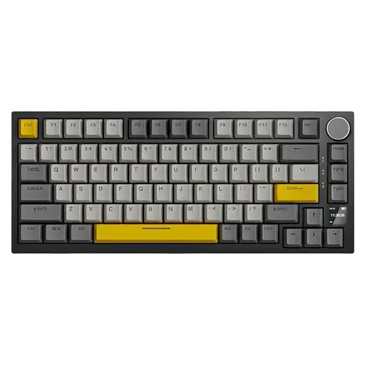 Игровая механическая беспроводная клавиатура AJAZZ AK820 Pro, Gift Switch, RGB, Hot-Swap, Rapid Trigger, Черный - фото 2