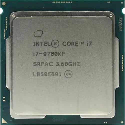Процесор Intel Core i7 9700KF (CM8068403874219) (Socket 1151 v2, 8T, 4.9 ГГц, Tray) Б/в - фото 1