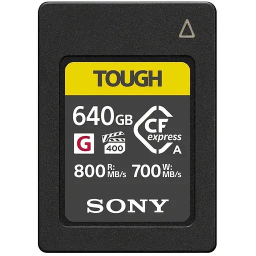 Sony Карта памяти CFexpress Type A 640GB R800/W700 Tough