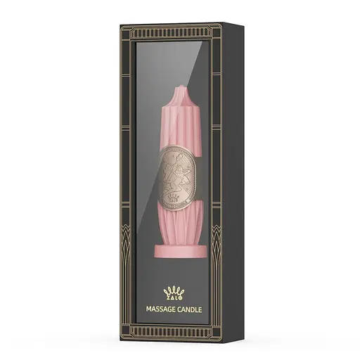 Розкішна масажна свічка Zalo Massage Candle Pink - фото 2
