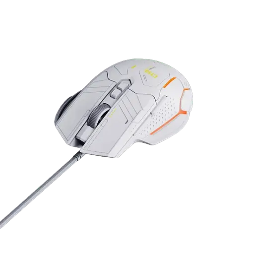 Мышь INPHIC PG9 RGB White - фото 2