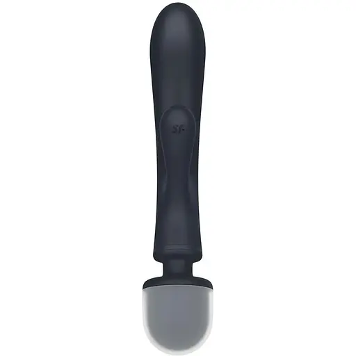 Вибратор Satisfyer Triple Lover для пар и соло три мотора силикон 10 программ серый - фото 6
