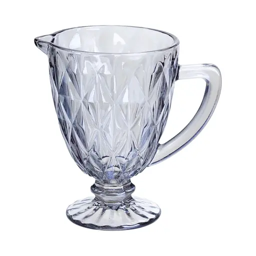 Кувшин для напитков Diamond Blue стеклянный 1 литр HP-19-273 кувшин для лимонада газировки - фото 1