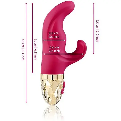 Вібратор-кролик Mystim Hop Hop Bob Fuchsia - фото 5