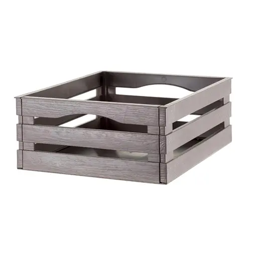 Ящик для хранения Tina 25x16x10h серо-бежевый