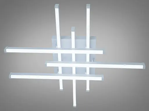 Стельова LED люстра Romin біла 70 Вт 6 модулів 12 м² - фото 2