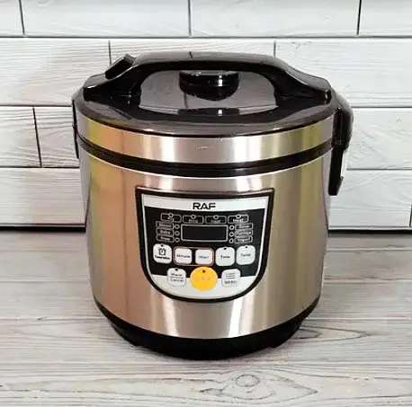 Мультиварка рисоварка електрична RAF R.178 5 л 11 программ 900 Вт - фото 2