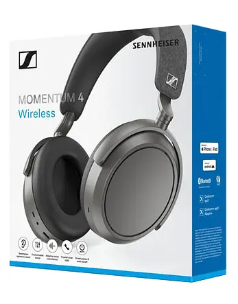 Гарнитура Sennheiser Momentum 4 Wireless Graphite - фото 6