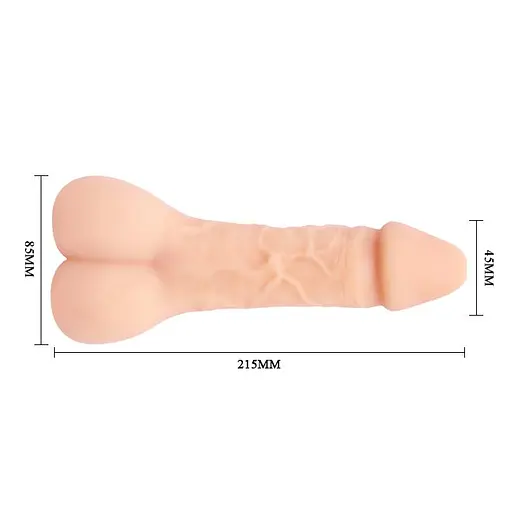 Мастурбатор Real Body Two In One телесный - фото 2