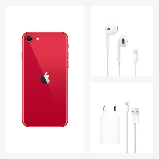 Смартфон Apple iPhone SE 64GB (PRODUCT)RED Model A2296 (Grade C) Seller Refurbished - фото 7