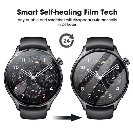 Захисна плівка VSKEY с рамкой для смартгодинника Xiaomi Watch 2 1 шт. - фото 8