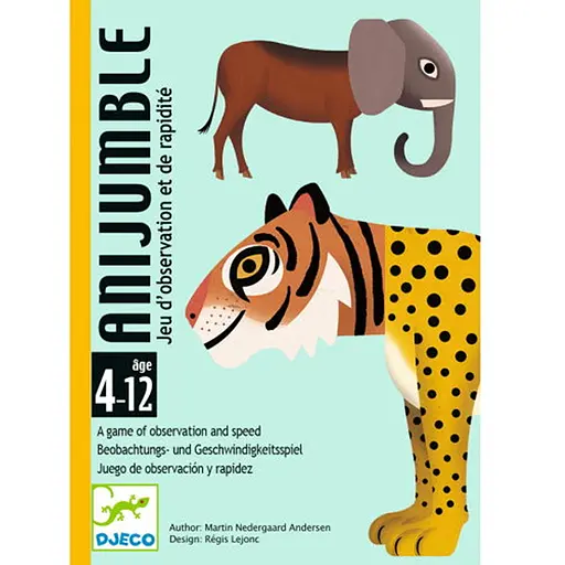 Настольная игра Djeco Веселая путаница (Anijumble) (DJ05092) - фото 1