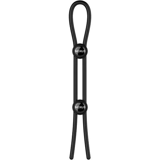 Ерекційне кільце Nexus Forge Double Adjustable Lasso Black