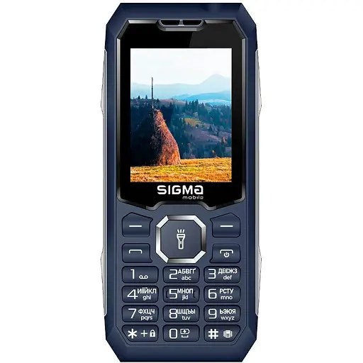 Мобильный телефон Sigma mobile X-style 341 BRO Blue (UA UCRF)