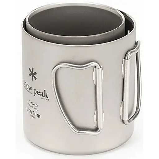 Кружка Snow Peak MG-153 Ti-Double 450 Mug 450 мл - фото 5