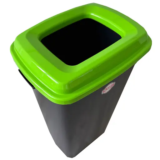 Бак сортувальний Planet для скла 70 л антрацитово-зелений (00-00020485) - фото 3