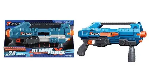 Автомат BT 336, 18 мягких пуль, магазин, в коробке (6978602412405) - фото 2