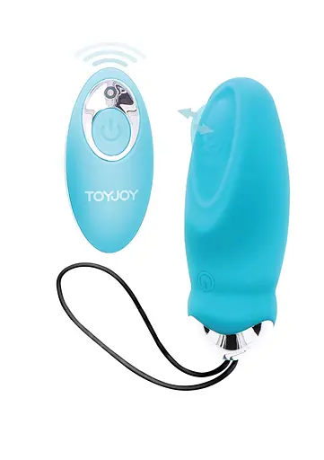 Віброяйце Toy Joy I'm so Eggcited 8.9 см блакитний - фото 2