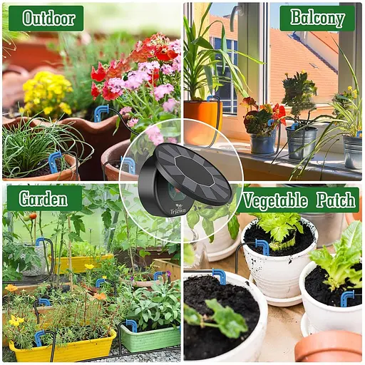 Сонячний автоматичний комплект системи крапельного зрошення, набір автоматичного поливу - фото 6