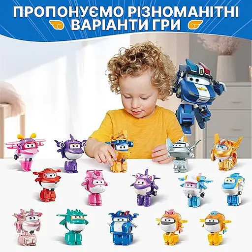 Ігрова фігурка-трансформер Super Wings Transform-a-Bots Люсі (Lucie) 5 см (EU780035) - фото 4