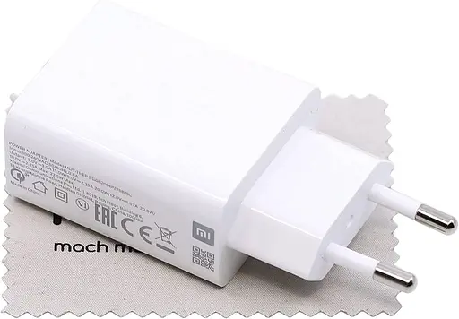 Блок живлення зарядний адаптер Xiaomi 22w швидкий QC3.0 (MDY-11-EP) - фото 4