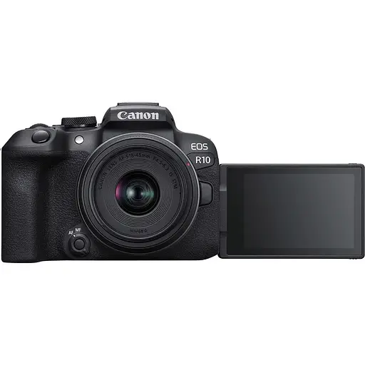 Бездзеркальний фотоапарат Canon EOS R10 Kit RF-S 18-45 mm f4.5-6.3 IS STM (5331C047) [87257] - фото 10