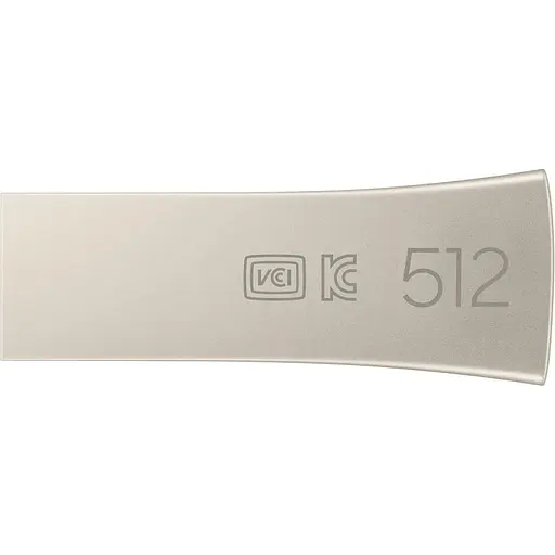 USB флеш-накопичувач Samsung Bar Plus 512GB USB-A 3.2 Champagne Silver (MUF-512BE3/APC) [136857] - фото 2