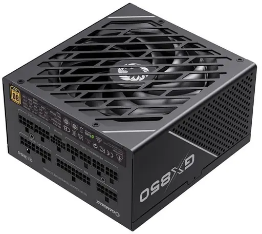 Блок живлення GameMax GX-850 PRO ATX 3.1 850W 80+ Gold (GX-850 PRO BK(ATX3.1PCIe5.1)) - фото 1