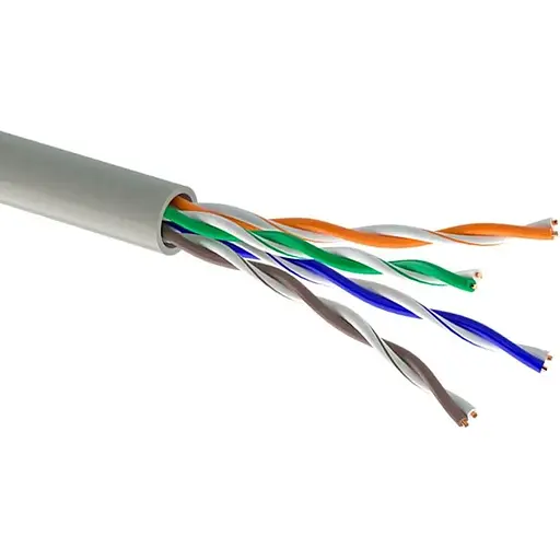 Кабель Одескабель КПВ-ВП (350) 4x2x0,51 (U/UTP-cat.5Е), CU, для внутр. робіт, 500м